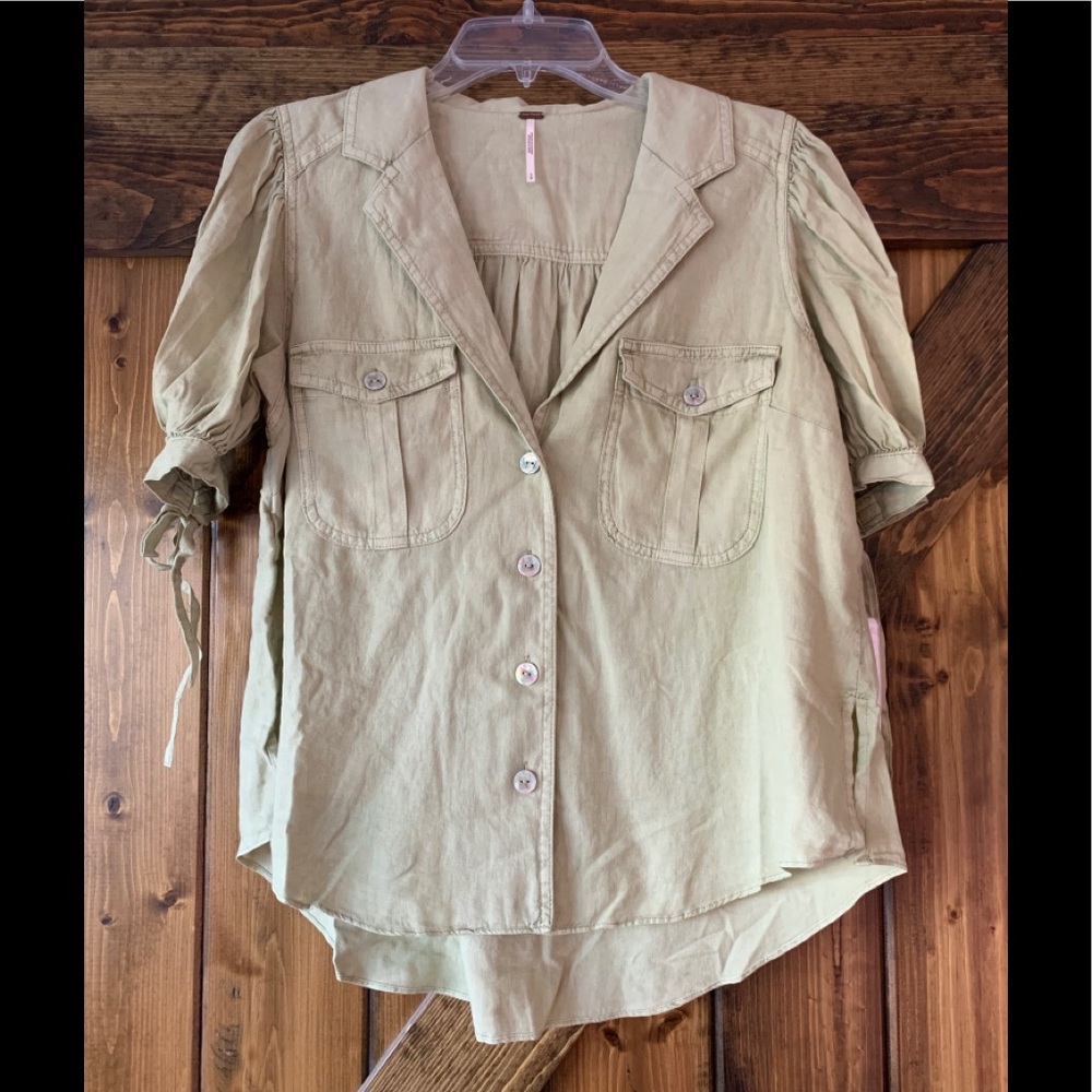 Free People Safari Babe Top